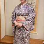 【お茶室】お着物の着付けを教えていただきました❤👘　宇宙茶室 in 京都
