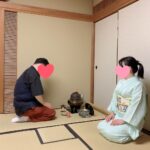 お茶室での発見①　お着物の発見👘👀　魂と心のお茶室 in 京都
